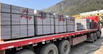 无锡 芝麻灰地铺石出货日常