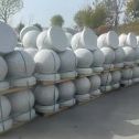 无锡 白麻花岗岩石材圆球，石球，挡车球，隔离球，景观石球，风水球等