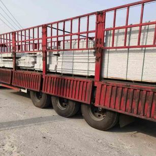 无锡 白麻荔枝面外墙干挂，工厂装车日常