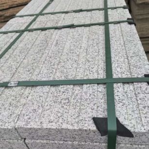 无锡 白麻花岗岩直行盲道石，盲条，地铺石