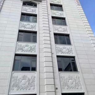 无锡 白麻荔枝面花岗岩别墅外墙干挂