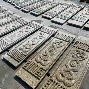 无锡 黄金麻花岗岩外墙雕刻板