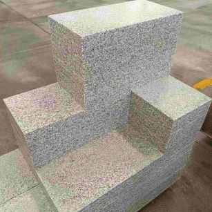 无锡 白麻花岗岩荔枝面地铺石