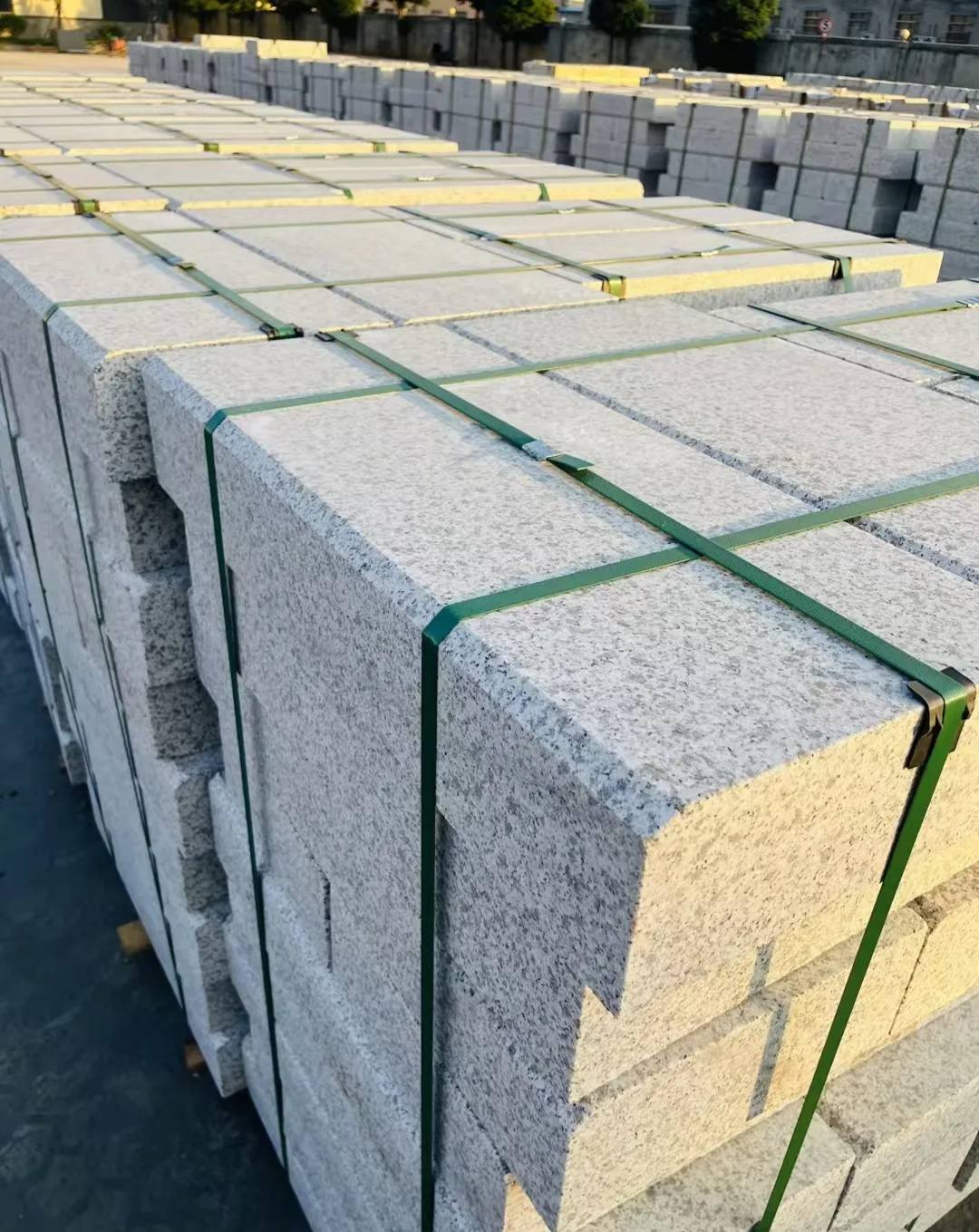 无锡 白麻花岗岩路沿石，马路牙子，路缘石，平石，立缘石等