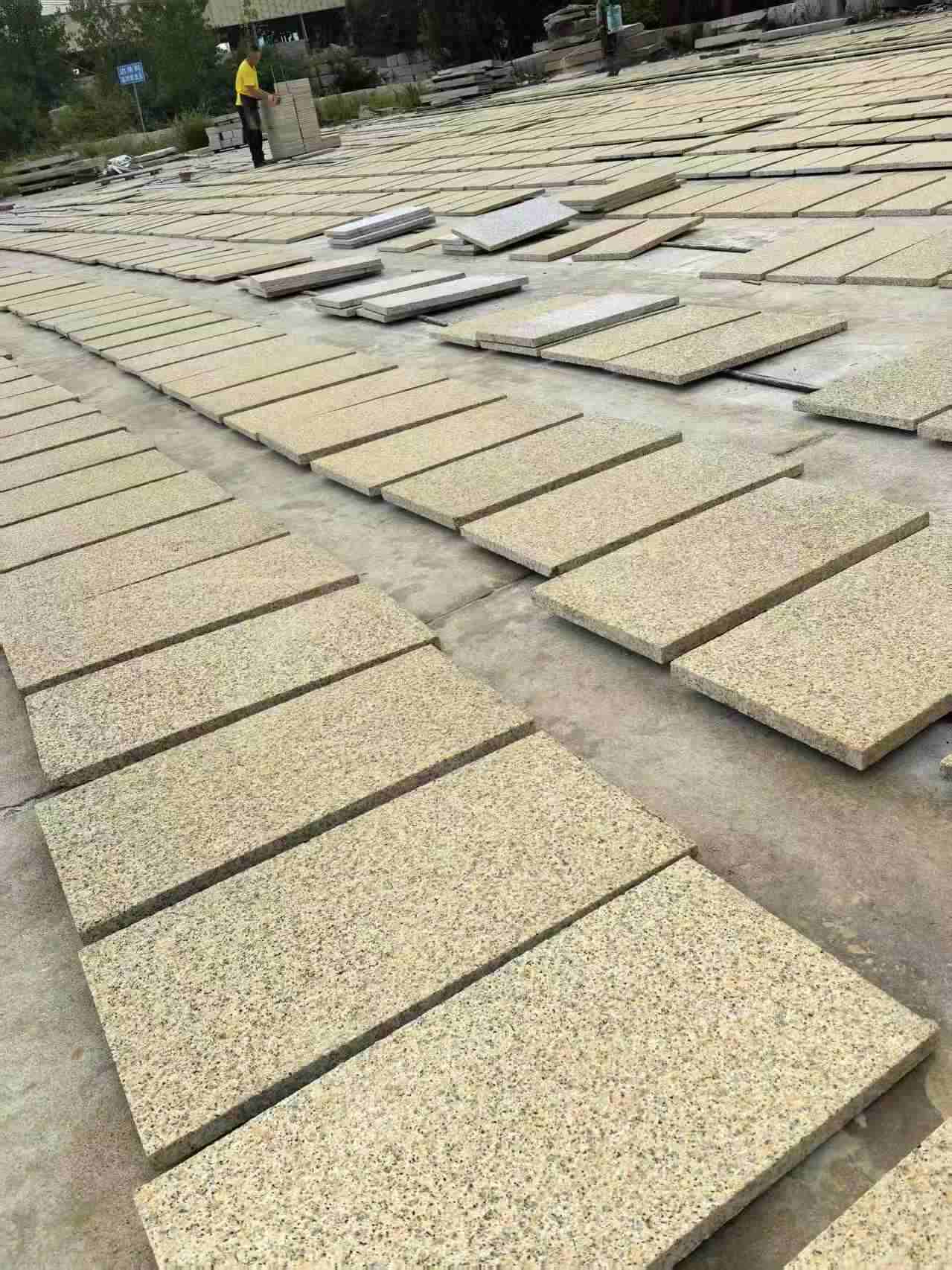 无锡 黄金麻荔枝地铺石面排板