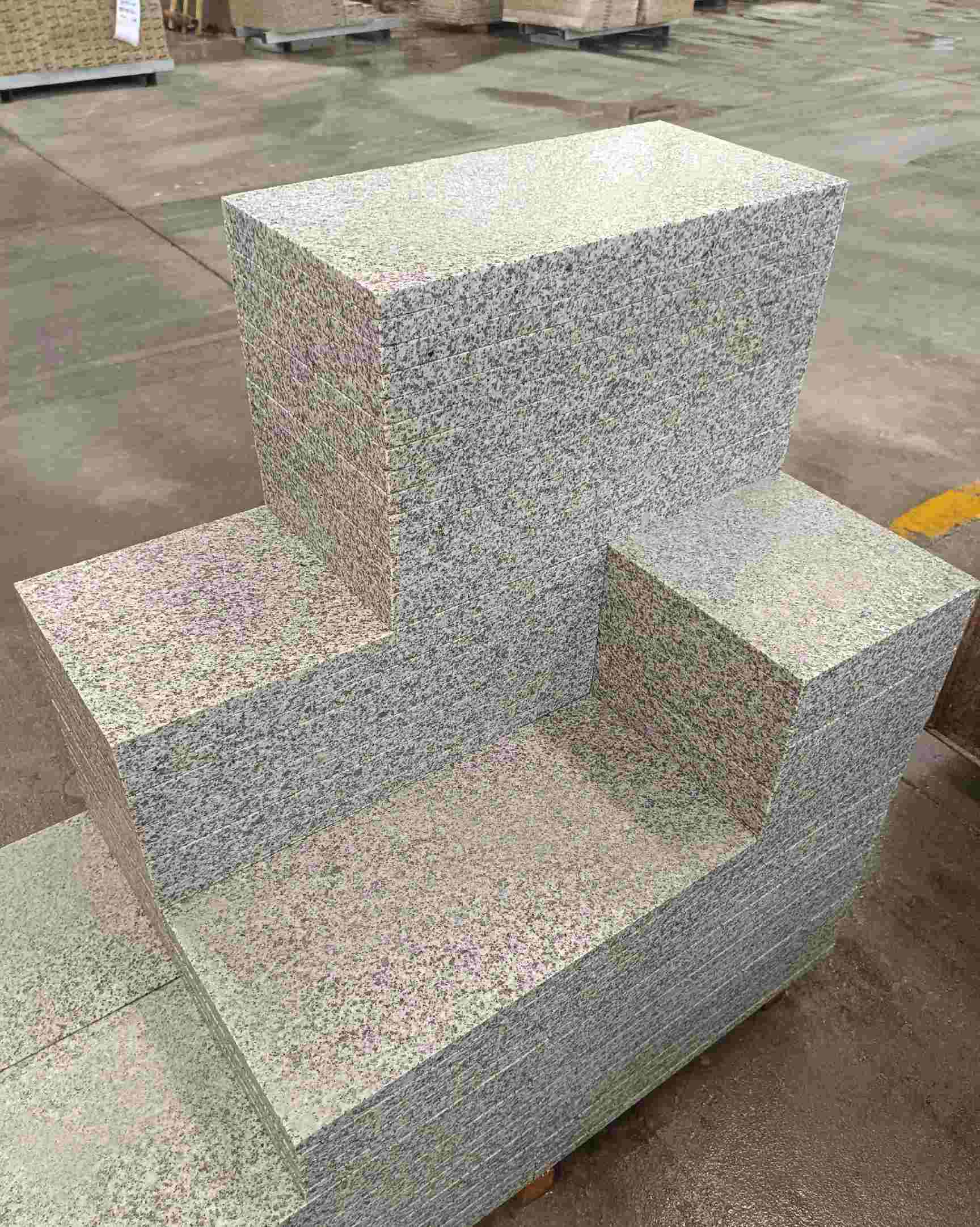 无锡 白麻花岗岩荔枝面地铺石