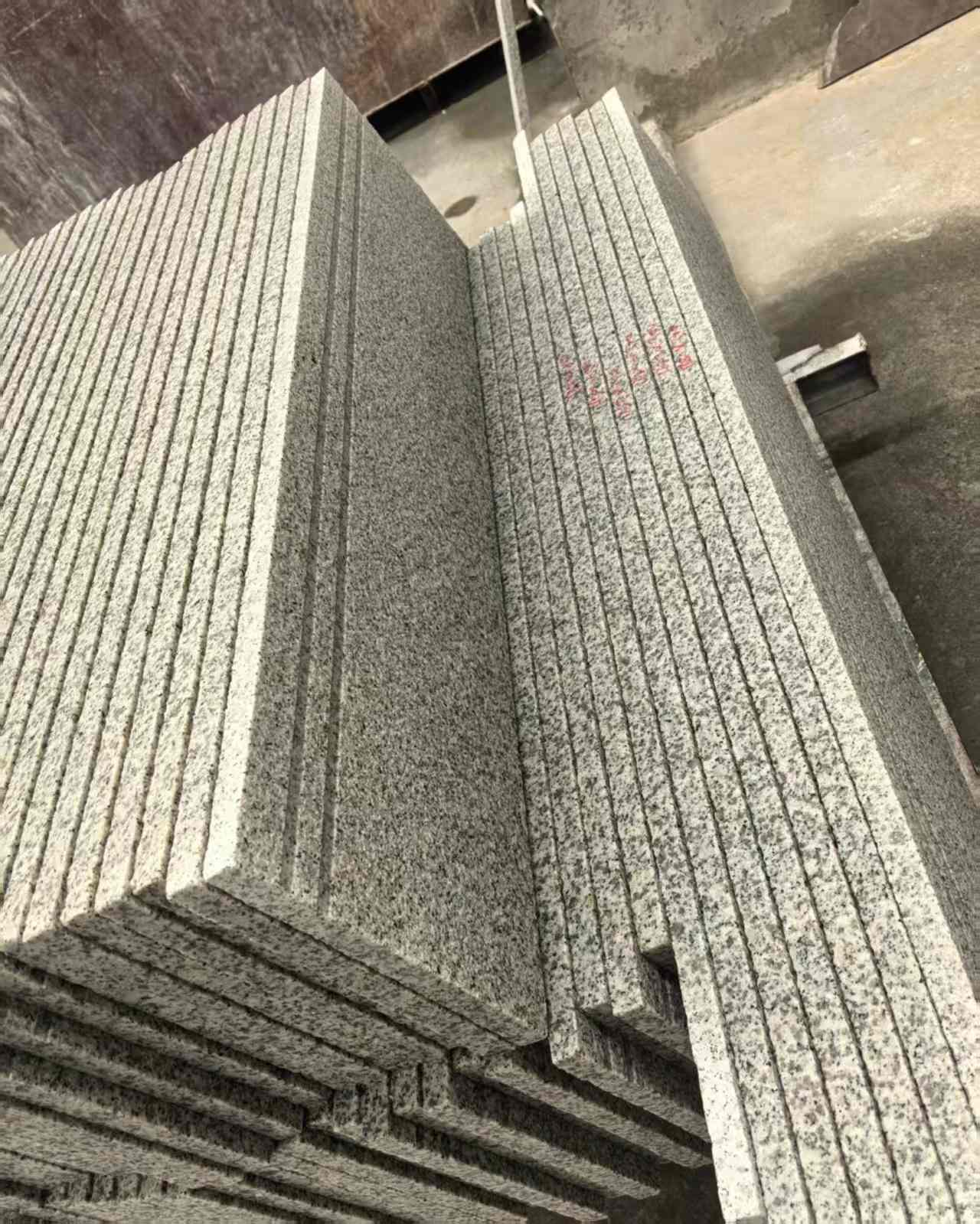 无锡 白麻荔枝面花岗岩楼梯踏步