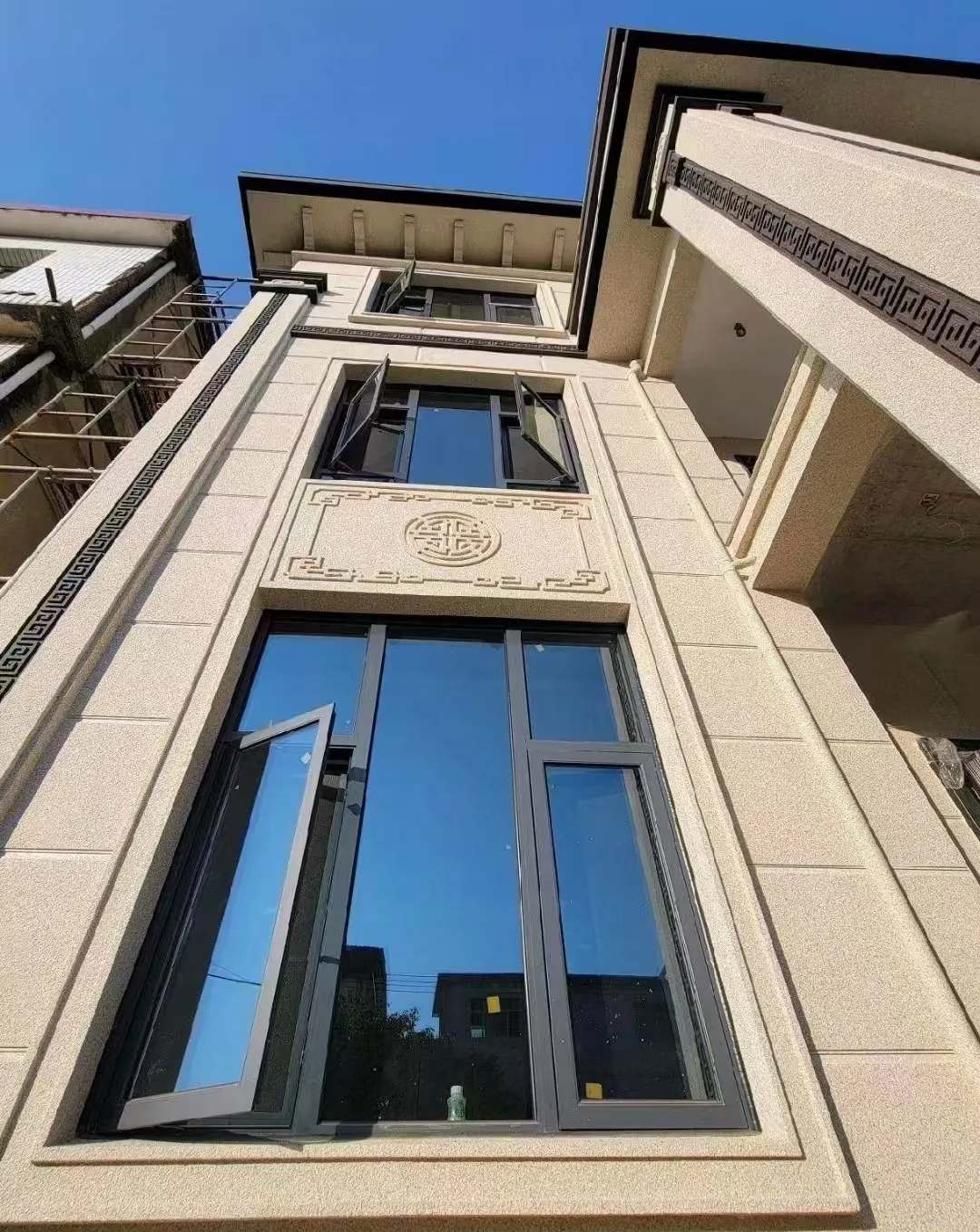 无锡 黄金麻荔枝面别墅外墙干挂效果展示