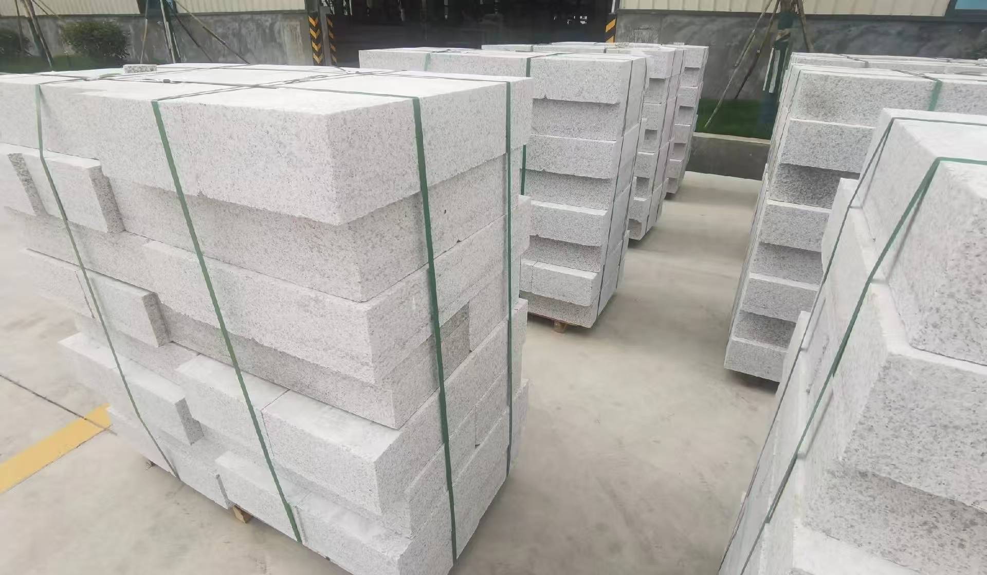 无锡 白麻花岗岩路沿石，立缘石，平缘石，路牙石，道牙石，马路牙子等