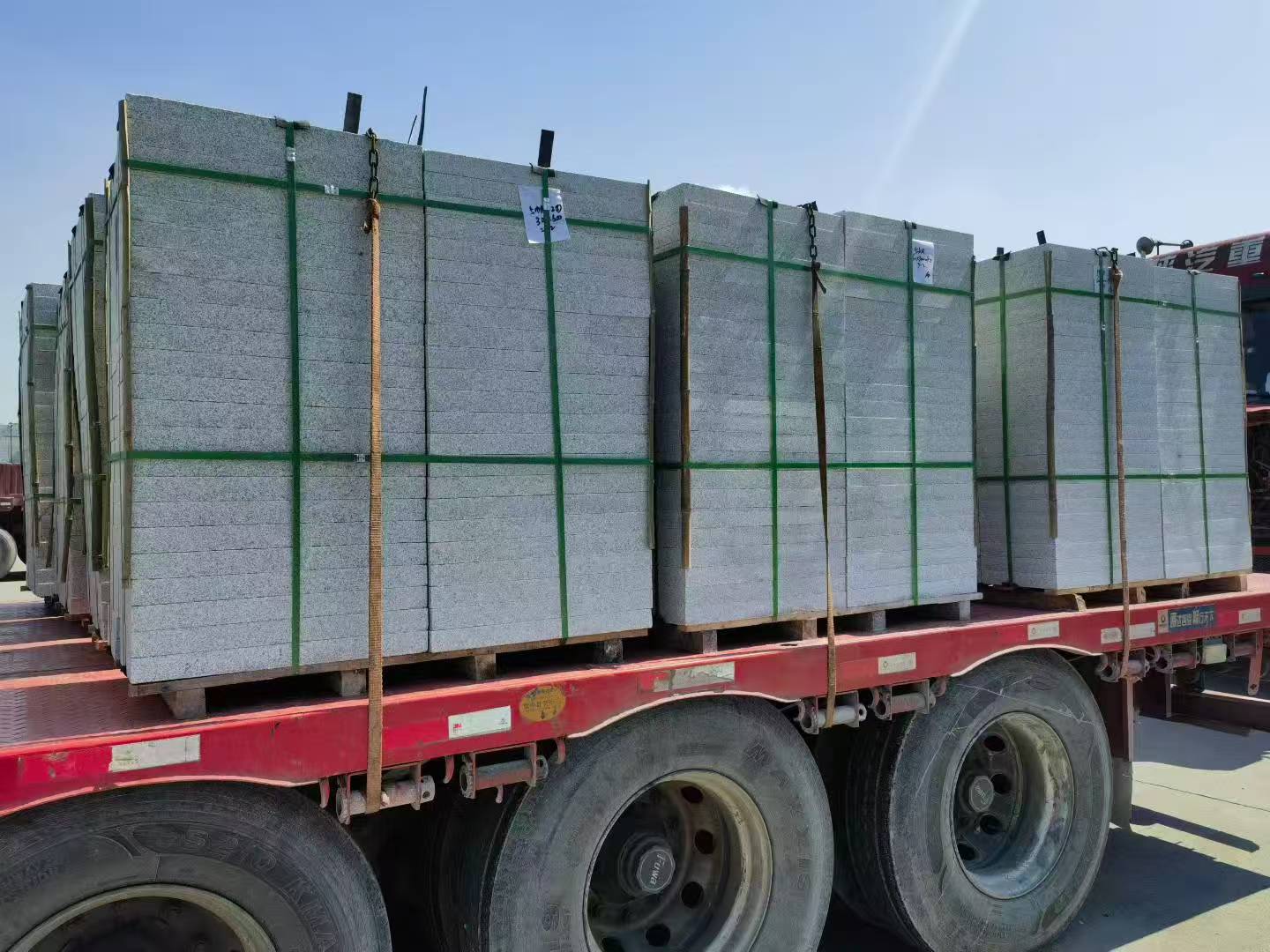 无锡芝麻白花岗岩出货日常地铺石